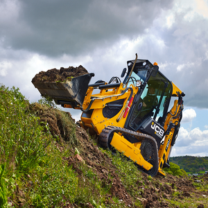 Puissante pelle sur chenilles JCB 1CXT 4X4, chargeuse-pelleteuse lourde pour travaux de construction, idéale pour l'excavation et le levage - Product Image 1