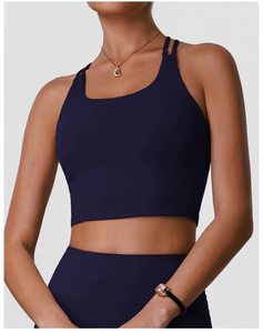 Professional Women Slim Fit Workout Sportswear Set Includes High Waist Leggie Bra Plus Size Anti-Bacterial Washed Stitch Crystal - Product Image 3