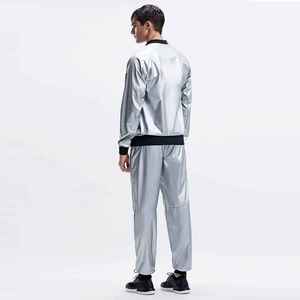 Combinaison de sauna pour homme et femme, vêtements de sport pour entraînement complet du corps, améliorant la sudation, avec poches - Product Image 3