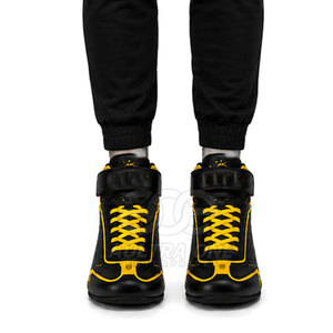 Zapatos de Carreras de Karting Premium para Hombre, Ligeros, de Cuero Genuino, con Suela de Agarre Cómodo, Calzado de Alto Rendimiento para Pista - Product Image 5