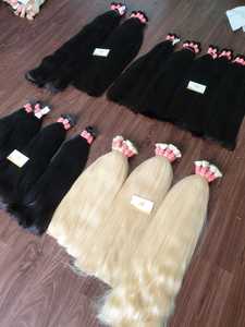 Venta al por mayor de alta calidad 28 \ "y 26 \" Deep Wave Extensiones de cabello camboyano 8 \ "Paquetes de cabello de longitud elástica - Product Image 6