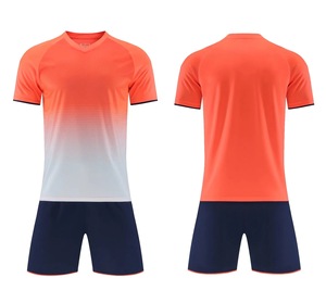Wholesale Plain <b>Soccer</b> Men Training Jersey Quick Dry Polyester 100% Custom Football Uniform Training Suits - Product Image 4