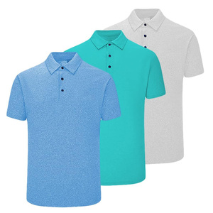 Polo en coton pour homme, style décontracté chic, tissu doux, design durable, col classique, haut confortable pour le bureau et les activités de plein air - Product Image 3