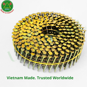 Clavos en espiral de 15 grados y 1-3/4 pulgadas con vástago liso para pistola de clavos a gas, directamente de fábrica en Vietnam |   Clavo en rollo - Product Image 4