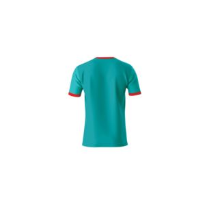 T-shirt personnalisé en sublimation, tissu jersey 100% polyester, 180 grammes, motif nid d'abeille, sportif pour le sport et les occasions décontractées - Product Image 3