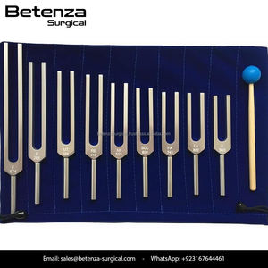 Juego de Diapasones Profesionales de Aluminio para Solfeggio, 9 Frecuencias, Sanación por Sonido, Meditación - Product Image 4