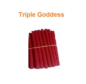 Vente en gros d'encens triple déesse naturelle Bâtons de Dhoop Bois rouge Utilisation aromatique Prix avancé - Product Image 1