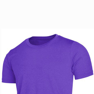 Camisetas deportivas de primera calidad para hombre, corte regular, con logotipo personalizado bordado e impreso, cuello redondo. - Product Image 3