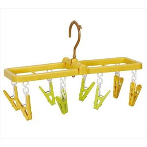 ที่แขวนขนาดเล็กในเขตร้อนชื้นมี8คลิปที่แขวนซักรีดสะดวก - Product Image 1