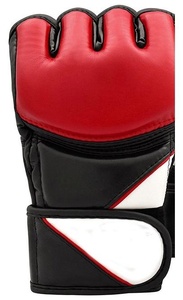 ถุงมือศิลปะการต่อสู้แบบหลายแผ่น ดีไซน์เฉพาะตัว รับผลิตแบบ OEM ODM  ถุงมือ MMA สำหรับฝึกซ้อมและต่อสู้แบบครึ่งนิ้ว - Product Image 4