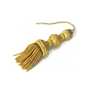 Grossiste en pampilles en fil d'or, pampilles métalliques dorées artisanales pour uniformes de cérémonie - Product Image 2