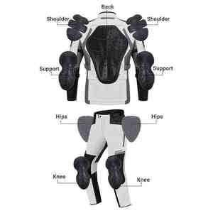 Veste de course pour moto en polyamide, imperméable, respirante, coupe-vent, manches longues, veste de protection pour la conduite, logo personnalisé - Product Image 6