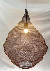 โคมไฟโลหะอุตสาหกรรมทรงดอกทิวลิป แสงวอร์มไวท์ LED สำหรับบ้าน แบบเสียบปลั๊ก ขั้ว E27 ขนาดใหญ่ - Product Image 2