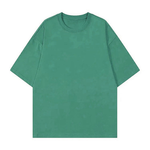 Camisetas Casuales de Manga Corta para Hombre, 100% Algodón, Estilo Urbano, Impresión de Logotipo OEM, Tela de 280 Gramos, Ropa al por Mayor - Product Image 5