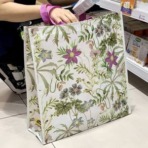 Bolsas de Mano Plegables Reutilizables de Color Personalizado de Alta Calidad para Mujer, Bolsas de Compras de PP Tejido OEM/ODM con Logotipos, Fábrica de Vietnam - Product Image 4