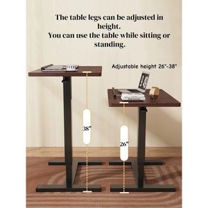 Noce pieghevole Overbed comodino Mobile rotolamento supporto per Laptop con altezza regolabile vassoio tavolo per divano letto uso tavolino - Product Image 5