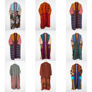 Wholesale and Manufacture Low Price Silk Kimono Swimwear Night Wear Gift for Mother Day Bridesmaid Robes Free Size Silk Kimono - Product Image 1