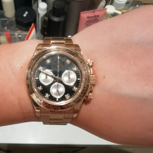 Reloj mecánico QF BT EW Factory de alta calidad 904L de 40 mm, 4131 con diamantes, automático, resistente al agua hasta 100 m, luminoso y deportivo. - Product Image 5