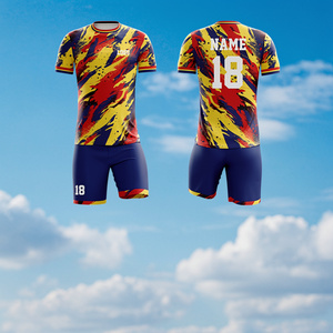 ชุดเสื้อฟุตบอลระบายอากาศได้ดี ผลิตจากโพลีเอสเตอร์ 100% คุณภาพดีที่สุดจาก Birlag Sports - Product Image 4