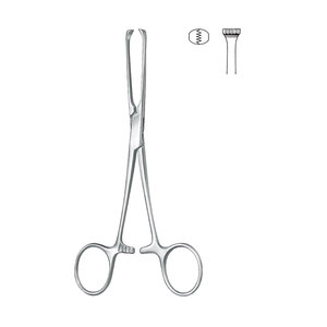 Pinza Quirúrgica Allis-Atrauma para Sujetar Tejido Intestinal, 16 cm, Acero Inoxidable de Alta Calidad, por SIGAL MEDCO - Product Image 3