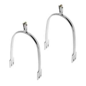 Espuelas de equitación con material de acero inoxidable, venta al por mayor y personalización disponible para uso ecuestre, la mejor calidad. - Product Image 1