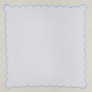 Servilleta de Lino Premium con Borde Festoneado Bordado, Servilleta de Lino para Mesa, Servilleta de Lino para Bodas, Servilleta de Lino para Decoración de Mesa de Hotel - Product Image 4