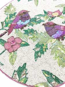 Premium Beaded Embroidered <b>Placemats</b> Handmade <b>Dining</b> <b>Table</b> Accessories for Luxury Home Restaurant Hotel and Event Decoration - Product Image 6