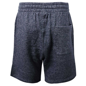 Pantalones Cortos Bermuda de Punto para Hombre, Color Azul Marino Sólido, con Cordón Ajustable, Casuales, Transpirables, de Cintura Media, de Algodón - Product Image 4