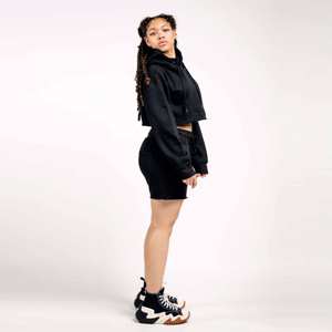 Conjunto Deportivo Seamless para Mujer, Top de Manga Larga y Shorts de Cintura Alta, Ropa para Entrenamiento - Product Image 2