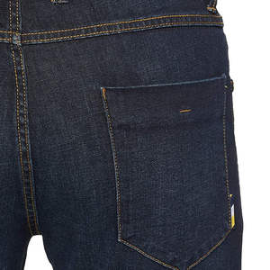 Jeans pour hommes, pantalons en jean droits, jeans en denim élégants, vêtements de rue pour hommes, pantalons en denim délavés, logo et design personnalisés, OEM - Product Image 4