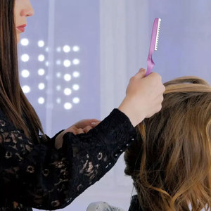 Professional Non-Electric Hair Thinning <b>Razor</b> Stainless Steel Texturizing <b>Razor</b> for Face & Body Use Salon Personal <b>Settings</b> - Product Image 3