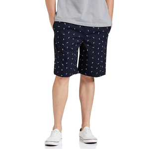 Pantalones Cortos para Hombre, Cintura Elástica con Cordón, Corte Informal y Relajado, para Verano, Algodón Suave, Cómodos para Uso Diario, Hogar, Aire Libre y Estilo de Vida - Product Image 1