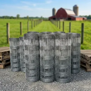 Rollos de Malla de Alambre Soldada de Acero Galvanizado para Cercas Redondas, Malla para Cercas de Ganado, Jardín, Campo Agrícola - Product Image 6