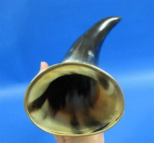 Cuerno decorativo de búfalo cuerno largo negro natural con vaca de buey cruda Cuerno crudo para uso decorativo negro y puerta - Product Image 2