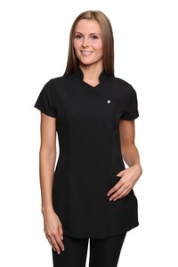 Uniforme de Trabajo para Salón de Belleza, Túnica para Esteticista, Uniforme de Peluquería para Mujer, Manga Corta - Product Image 2