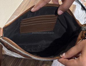 Marcas de lujo Diseñador de moda 2025 Hair On Hide Mini Single Bag Crossbody Bolsos de cuero genuino con herramientas manuales para mujeres - Product Image 6