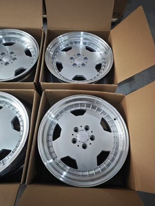 Cerchi in Lega Altamente Apprezzati 17 18 19 Pollici 5x112 Staggered SML Rivet Disk per <span class=keywords><strong>Mercedes</strong></span> <span class=keywords><strong>Benz</strong></span> Classico W124 <span class=keywords><strong>W126</strong></span> W201 W140 - Product Image 2