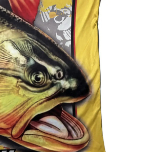 เสื้อตกปลาแขนยาวผู้ชาย พิมพ์ลายแบบซับลิเมชั่น ป้องกันรังสียูวี UPF 50 สำหรับกิจกรรมกลางแจ้ง - Product Image 4