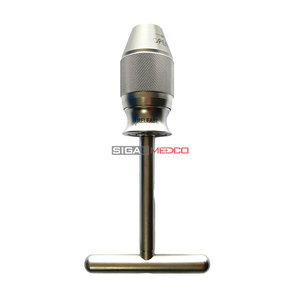 Self-Locking Reusable Stainless Steel Veterinary Surgical Instrument Orthopedic <b>Hand</b> <b>Drilling</b> Chuck Handle for Dog - Product Image 1