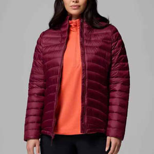 Lightweight Custom Women's Puffer Jacket Winter Quilted Coat Breathable Polyester Cotton Padded Outerwear Bomber Jacket - Product Image 1