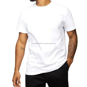 Camiseta de Alta Calidad de 240 GSM con Hombros Caídos, Camiseta Gruesa de Algodón Pesado, Camiseta Extra Grande Personalizada de Estilo Urbano para Hombre - Product Image 1