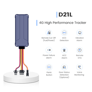 Traqueur GPS 4G LTE avec bouton d'urgence SOS Localisateur intelligent Dispositif de toit de voiture Télécommande à fonction automatique Android - Product Image 2