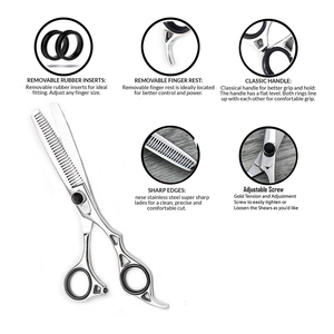 Kit de barbier au prix d'usine, accessoires professionnels de coupe de cheveux avec étui de transport, fabricant en gros - Product Image 4