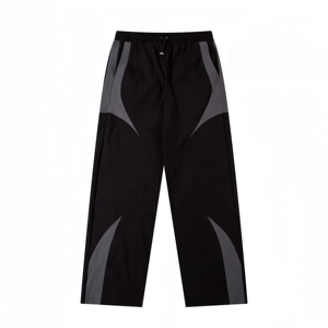 Pantalon de survêtement décontracté ample pour homme en toile, avec poche avant, séchage rapide, élastique et léger – Vente en gros de streetwear - Product Image 1