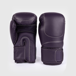 Gants de sparring d'entraînement avancé pour hommes en cuir microfibre avec rembourrage antichoc et fermeture auto-agrippante 12oz 16oz - Product Image 1