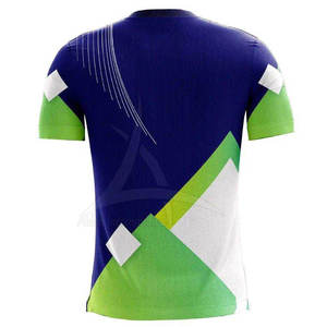 <b>Men</b> Full Dye Sublimation <b>T</b> <b>Shirt</b> Lightweight Performance Sports Apparel OEM ODM Service - Product Image 2