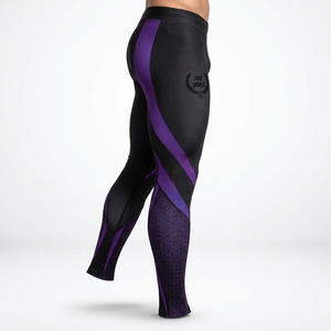 Custom <b>Mens</b> <b>Compression</b> <b>Legging</b> Premium Athletic Sportswear Breathable Fabric Lightweight Stretch Fit Comfortable Waistband - Product Image 3