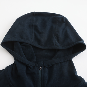 Ensemble de survêtement court en molleton tricoté élégant pour l'hiver, imprimé, 100 % coton, deux pièces, pour homme, avec sweat à capuche et short ajusté - Product Image 4