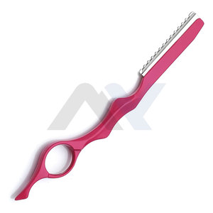 Navaja de Peluquería para Adelgazar y Texturizar el Cabello, Color Rosa, Elegante, para Mujer, Herramienta Profesional de Salón - Product Image 5