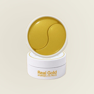 แผ่นมาส์กใต้ตา K-Beauty Prreti real Gold Hydrogel EyePatch 60 แผ่น ผลิตในเกาหลี - Product Image 6